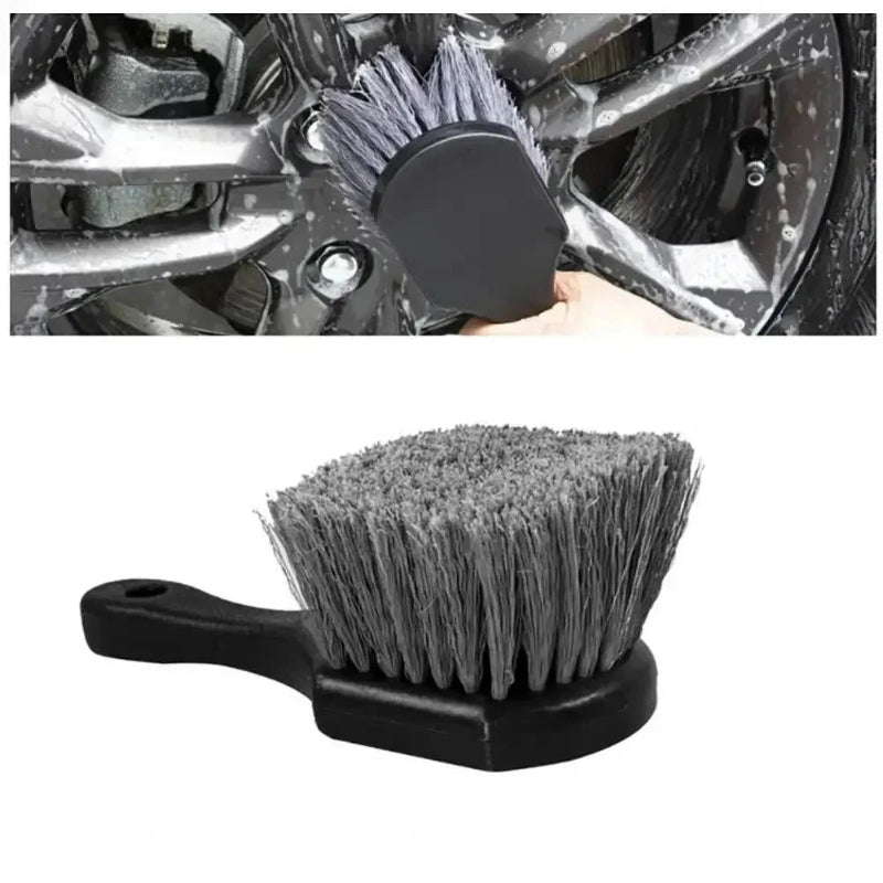 Compact car wheel cleaning tool 21cm