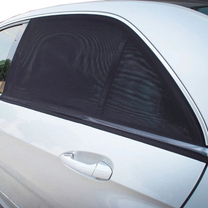 Foldable car window mesh shade