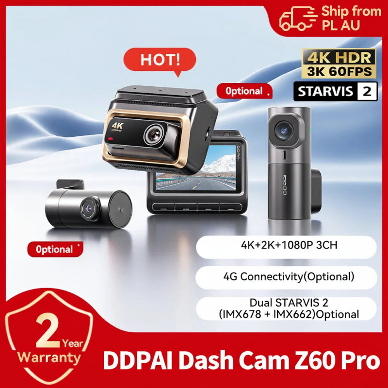 DDPAI Z60 Pro 4K dash cam