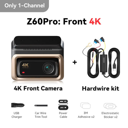 Car dash cam with voice control