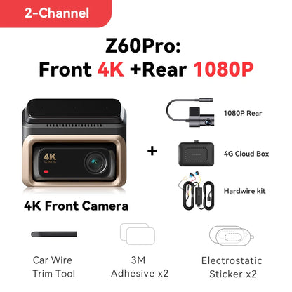 3 channel dash cam with cabin camera