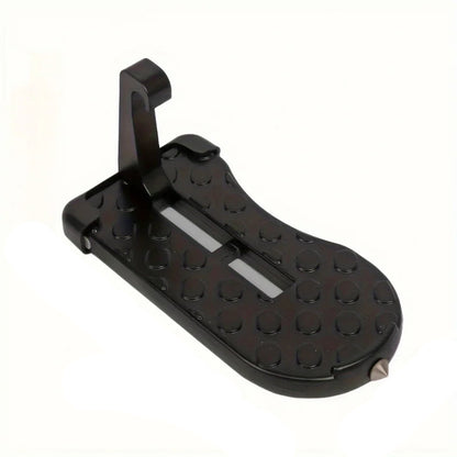 Door Step Foot Pedal Reaching Roof Rack in Use