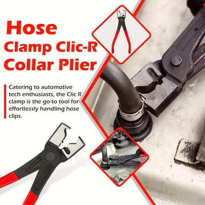 Auto repair hose clamp pliers set