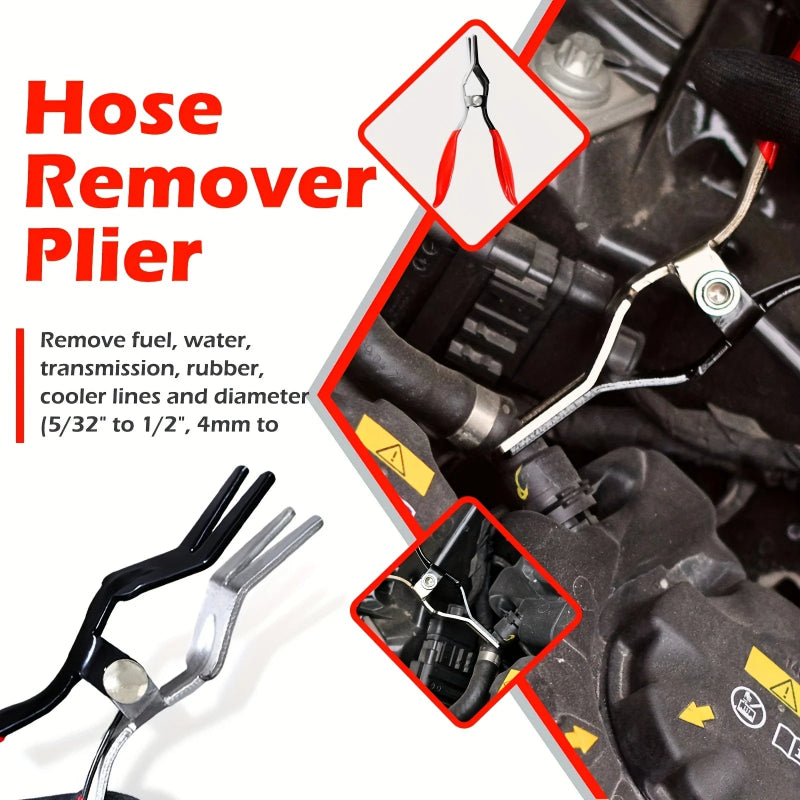 Universal hose clamp removal tool