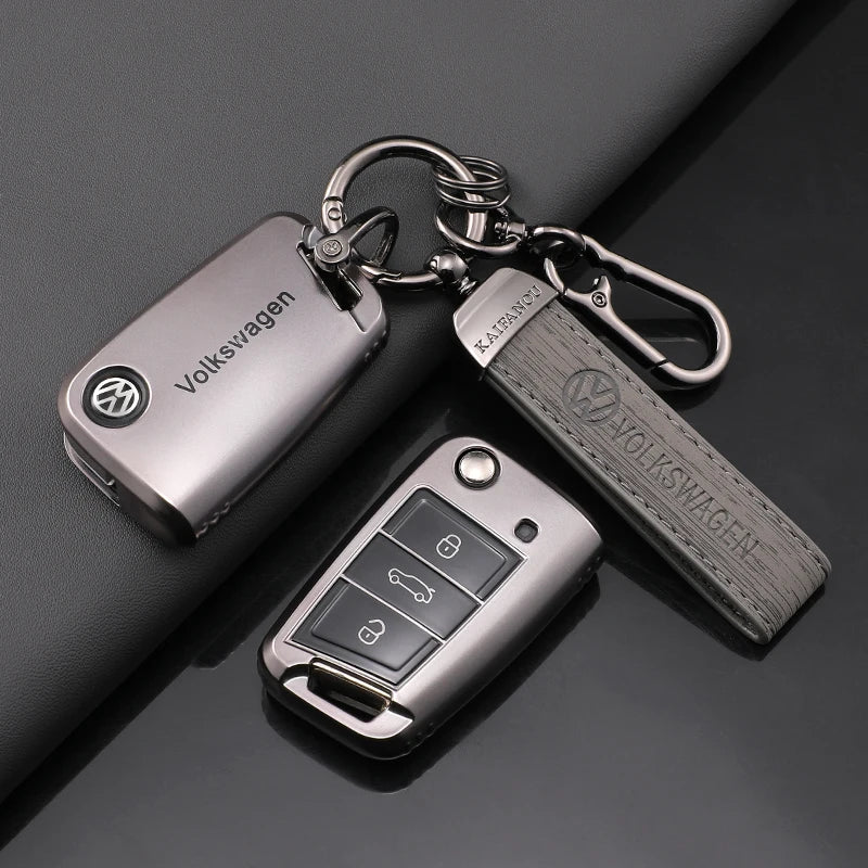 Volkswagen Key Case TPU Premium Flip Cover With Ring Option