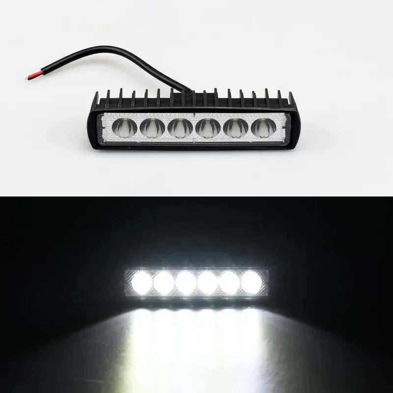 LED Car Work Light Offroad Night Lighting in Use