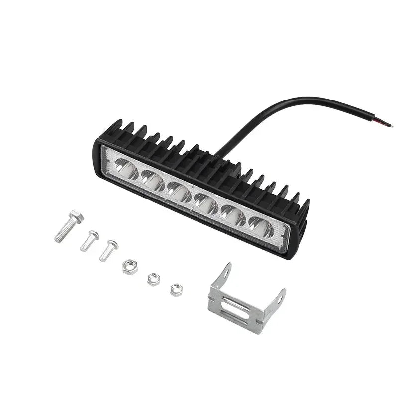 LED Car Work Light Spot and Flood Beam Pattern