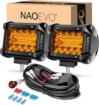LED Light Bar 4 Inch Pods SMD 3030 LED Detail