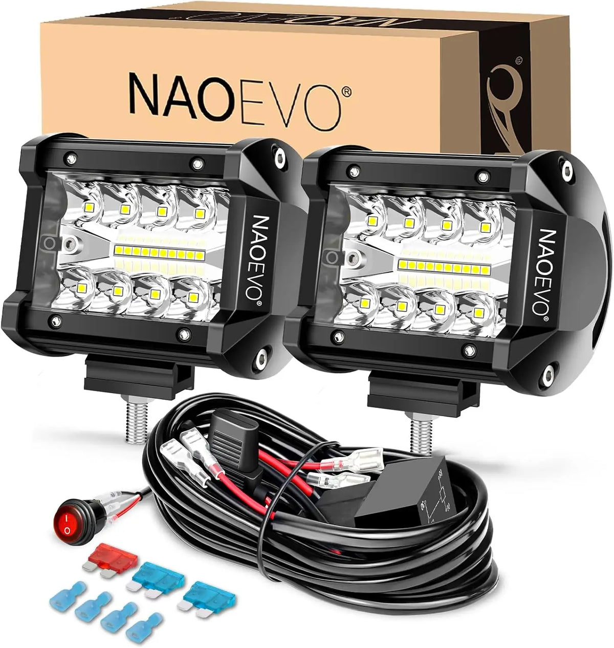 LED Pod Lights on Truck Boat and ATV Applications