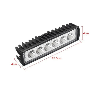 LED Work Light 12V 24V Wiring and Bracket Detail