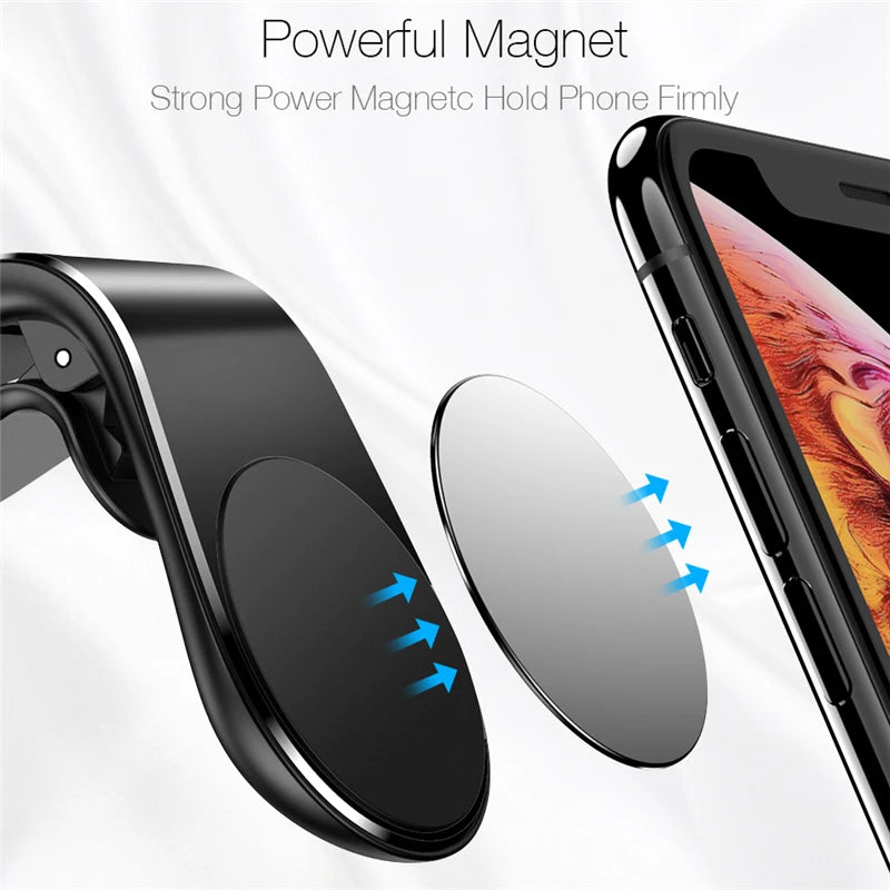 Air vent magnetic phone mount 360 rotation