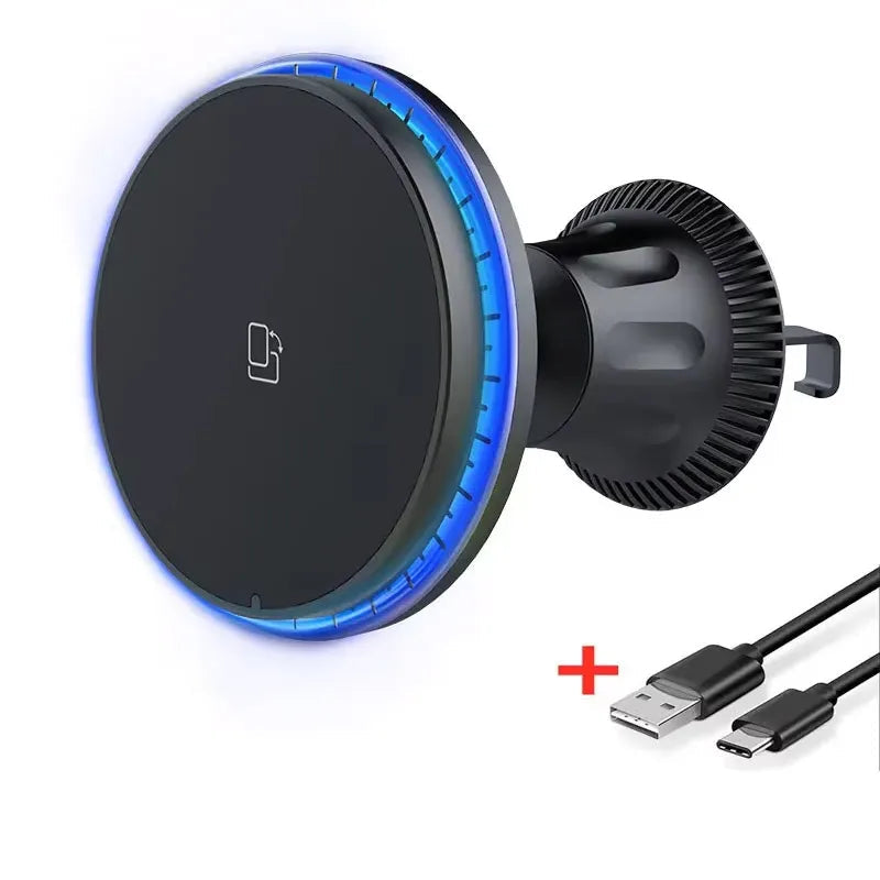 Magnetic Wireless Charger With Cable Variant