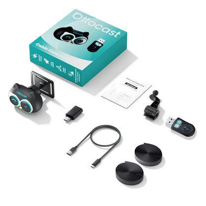 Car back seat monitor for baby and pets
