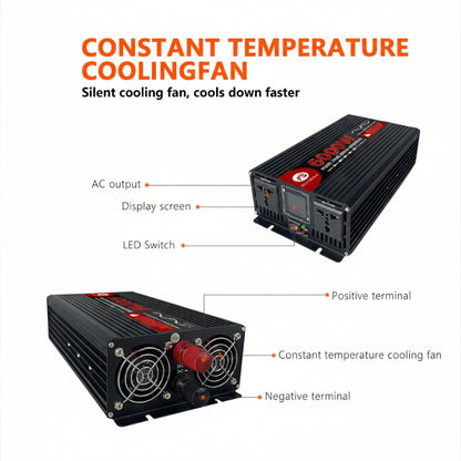 Pure sine wave inverter for home backup off grid