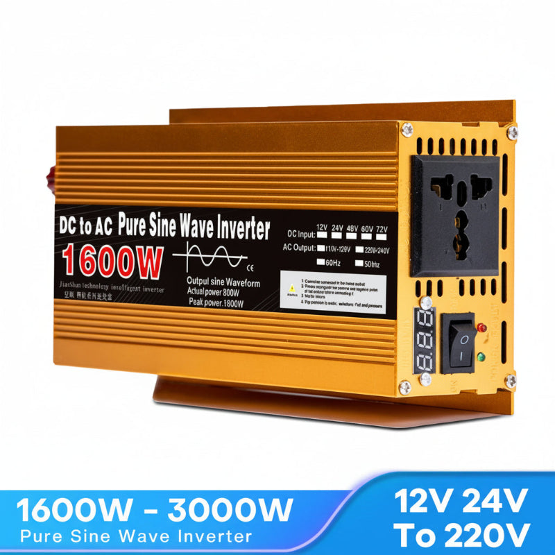 Pure sine wave inverter universal socket 220V