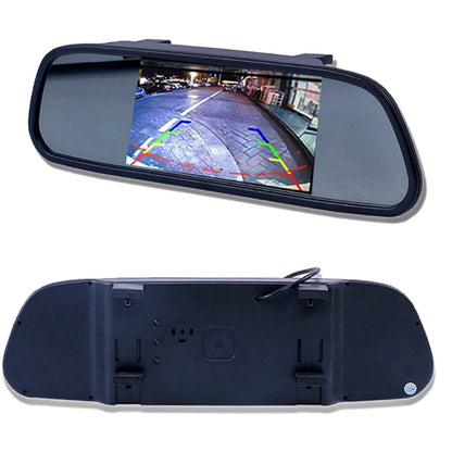 Reverse Camera Monitor Mirror 5 Inch Front View