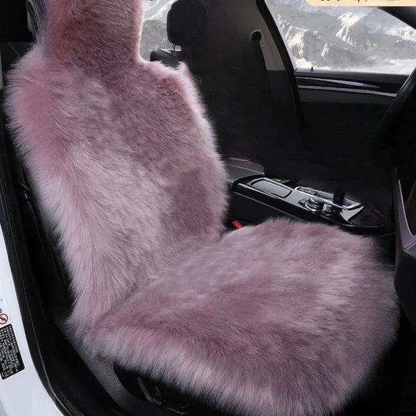 Car Seat Covers Sheepskin Plush Winter