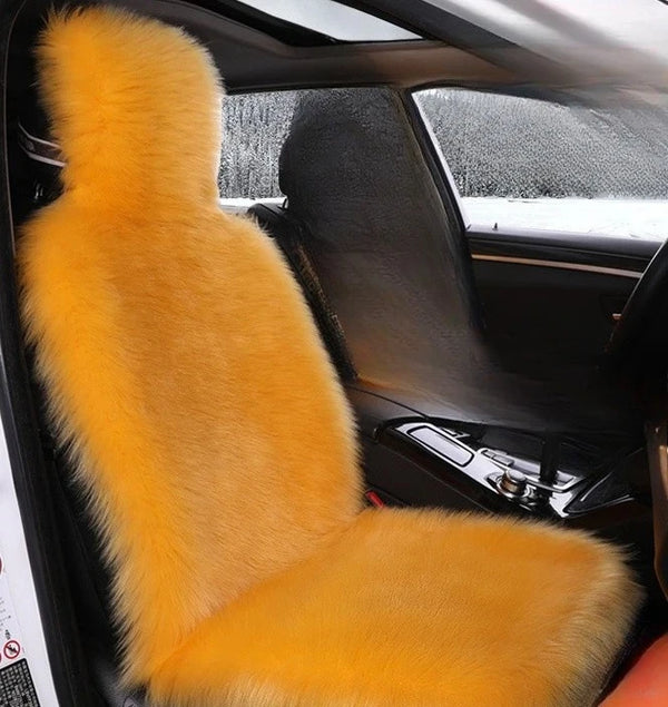 Car Seat Covers Sheepskin Plush Winter