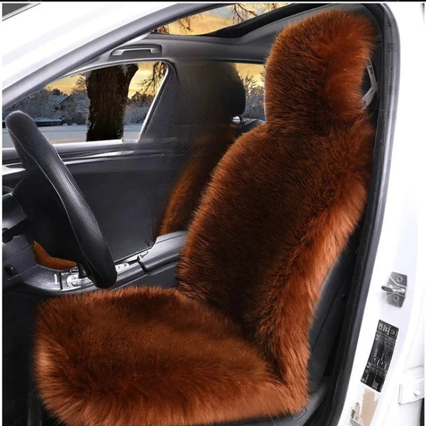 Car Seat Covers Sheepskin Plush Winter