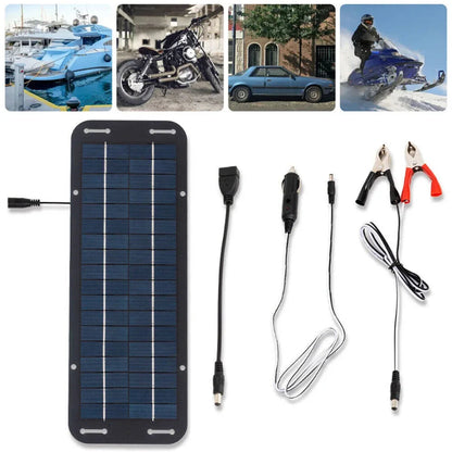 Solar panel 30W trickle charger 12V