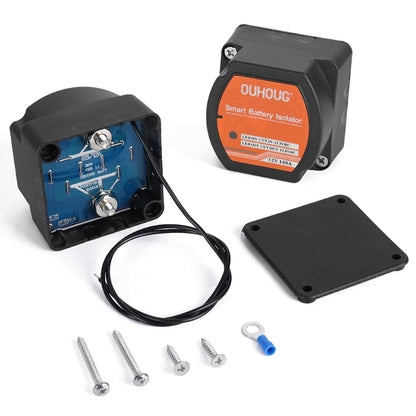 Dual battery split charge kit 140A