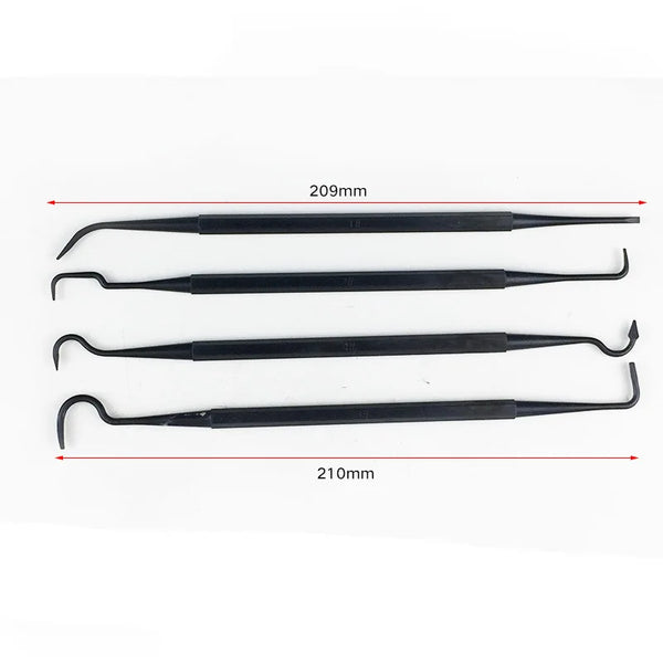 Steel Wire Brush Kit, Double End Auto Detailing and Metalworking Tool