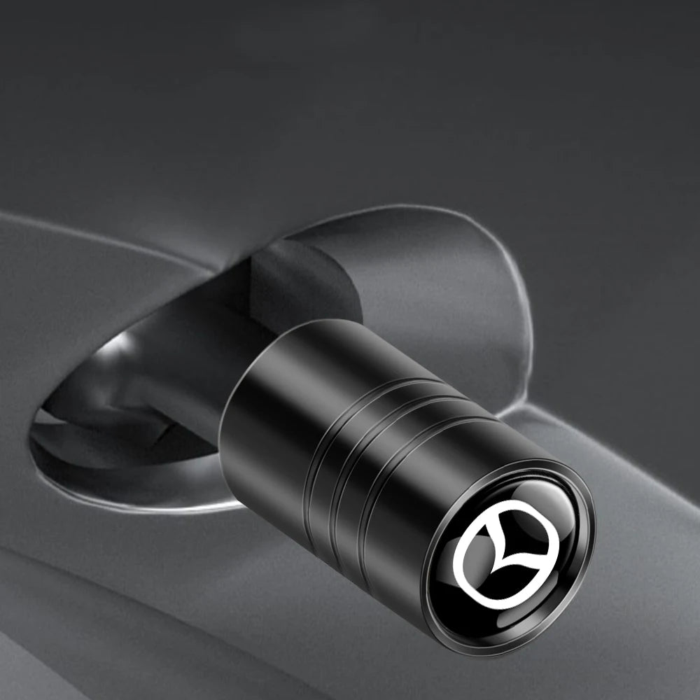 Mazda tire valve dust covers