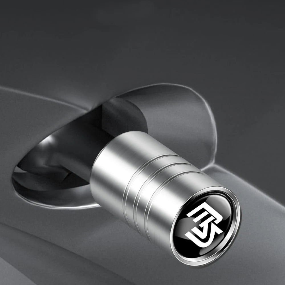 Wheel valve caps for Mazda