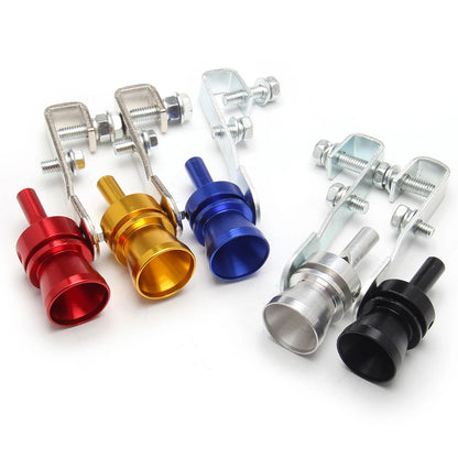 Exhaust pipe whistle for turbo sound