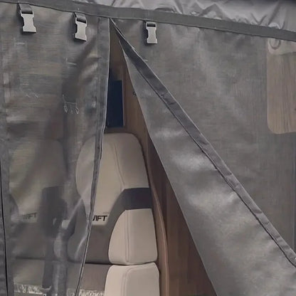 Van Mosquito Net Airflow Through Camper Door